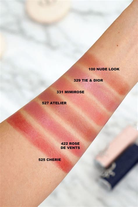 dior forever lipstick swatches